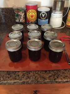 Canned Black Currant Jam